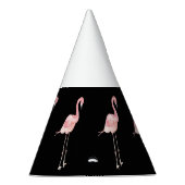 ピンクのフラミンゴの誕生会の帽子 パーティーハット (右)