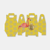 ピンクのフラミンゴクリスマスのお気に入りボックス フェイバーボックス (折り畳みなし)