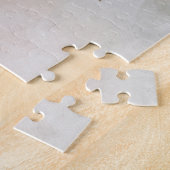 ピンクのフラミンゴスコンパニオンウォーター色 ジグソーパズル (側面)