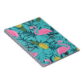 ピンクのフラミンゴスヤシ：エキゾチックなハワイ ノートブック (右側)