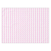 ピンクのフラミンゴパターン2 テーブルクロス (正面(横))