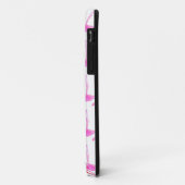 ピンクのフラミンゴパターン Case-Mate iPhoneケース (裏面/左)