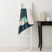 ピンクのフラミンゴヤシの木とフローラ多肉類 シェルパブランケット (インサイチュ)