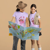 ピンクのフラミンゴ好き Tシャツ