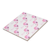 ピンクのフラミンゴ2 タイル (側面)