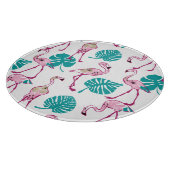 ピンクのフラミンゴ カッティングボード (角)