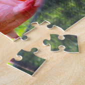 ピンクのフラミンゴ・カリフォルニア。 ジグソーパズル (側面)