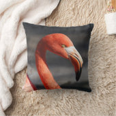 ピンクのフラミンゴ クッション (ブランケット)
