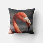 ピンクのフラミンゴ クッション (裏面)