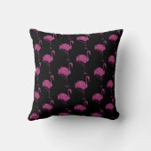 ピンクのフラミンゴ クッション (裏面)