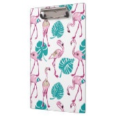 ピンクのフラミンゴ クリップボード (左)