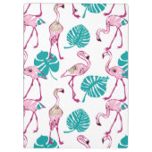 ピンクのフラミンゴ クリップボード (裏面)