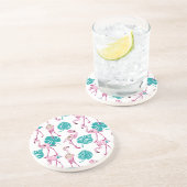 ピンクのフラミンゴ コースター (側面)