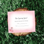 ピンクのフラミンゴ バレリーナ 推測数 シャワー ゲーム エンクロージャーカード