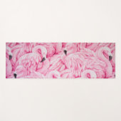 ピンクのフラミンゴ ヨガマット (正面(横))