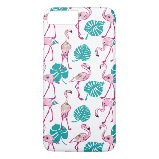 ピンクのフラミンゴ Case-Mate iPhoneケース (裏面)