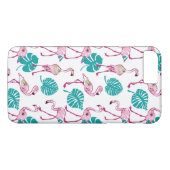 ピンクのフラミンゴ Case-Mate iPhoneケース (裏面(横))
