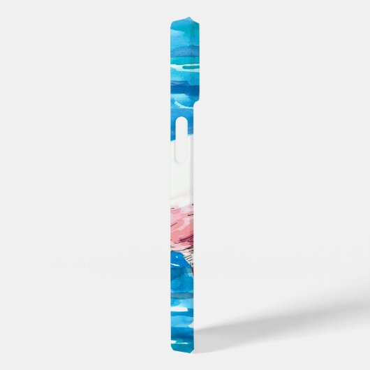 ピンクのフラミンゴ Case-Mate iPhoneケース (裏面 / 右)