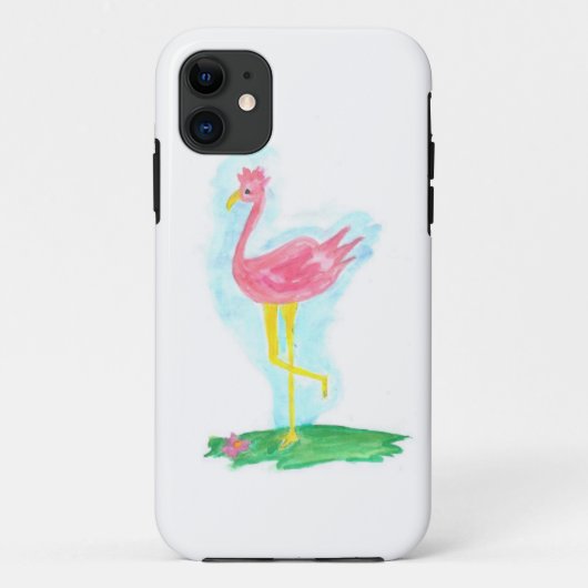 ピンクのフラミンゴIの電話箱 Case-Mate iPhoneケース (裏面)