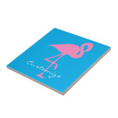 ピンクのフラミンゴThunder_Cove タイル (側面)