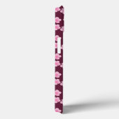 ピンクのフランギパニ花シームレスパターン Case-Mate iPhoneケース (裏面 / 右)