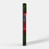 ピンクのフリルのチューリップ iPhoneケース (右側面)