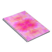 ピンクのフレア ノートブック (右側)