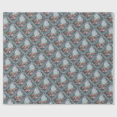 ピンクのフロンの美しい蝶 ラッピングペーパー (フラット)