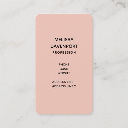 ピンクのフローラとダイヤモンドティアラプリンセスデザイン 名刺 (裏面)