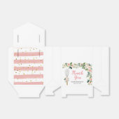 ピンクのフローラはすぐにウィスクされる遠くにブライダルシャワー フェイバーボックス (折り畳みなし)