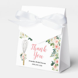 ピンクのフローラはすぐにウィスクされる遠くにブライダルシャワー フェイバーボックス