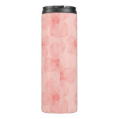 ピンクのフローラはイザヤではなく恐れ41:10聖書の聖句 タンブラー (裏面)