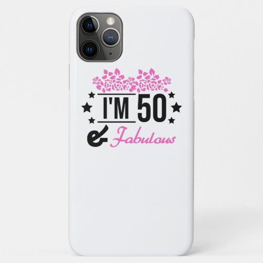 ピンクのフローラは70歳で素晴らしい Case-Mate iPhoneケース (裏面)