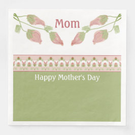 ピンクのフローラアクセント