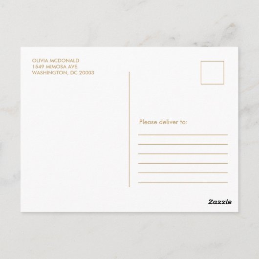 ピンクのフローラアフリカ系アメリカ人ベビーシャワー誕生日 ポストカード (裏面)