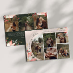 ピンクのフローラアーチ喜び全てのもの8枚の写真 シーズンカード<br><div class="desc">このピンクのフローラアーチ喜び8枚のフォトホリデーカードお洒落は、赤とピンクのポインセチアの水色のイラストと繊細な冬の緑を特徴とするデザインとを持つ鮮やか。松、ヒイラギ、冬の果実などのシックな植物要素と、埃っぽいバラや金ゴールドアクセントなどのカードのカラフルパレットは、休日の美学にボホのtouchを追加しまモダンす。このフェスティバル12月のデザインは、クリスマスお洒落の季節に最適なフローラテーマと明るい雰囲気を融合させる。</div>