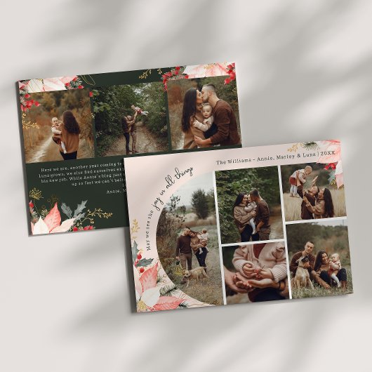 ピンクのフローラアーチ喜び全てのもの8枚の写真 シーズンカード