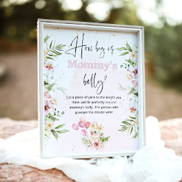 ピンクのフローラサファリどのように大きいママのベリーゲーム ポスター