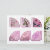 ピンクのフローラスクラップブックコーナー (スタンド正面)