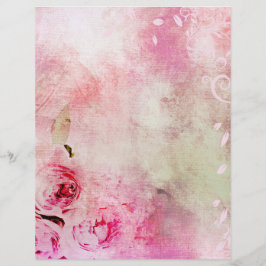 ピンクのフローラバラ