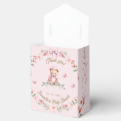 ピンクのフローラファンタジーズ&テディベアハグ フェイバーボックス (オープン)