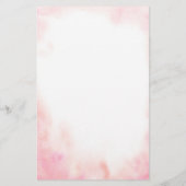 ピンクのフローラブライダルティーパーティー彼は彼女が言った (裏面)