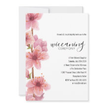 ピンクのフローラベビーウィッカニング式