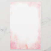 ピンクのフローラベビー紅茶パーティーの願いベビー (裏面)