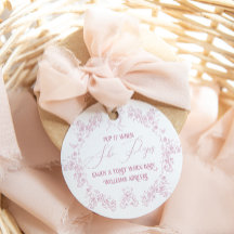 ピンクのフローラボウトイレテディベア赤ちゃんシャワー