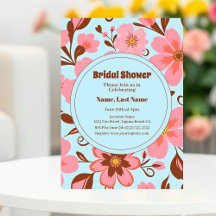 ピンクのフローラムード – パステルヴィベス – レトロ花