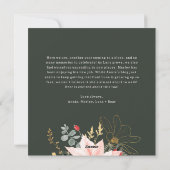 ピンクのフローラメリーアーチすべて3枚の写真 シーズンカード (裏面)