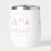 ピンクのフローラモダンピンクのガーリーバチェロレッテ (正面)