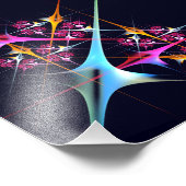 ピンクのフローラモダン抽象芸術アートカラーパターン#01 フォトプリント            (角)