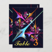 ピンクのフローラモダン抽象芸術アートカラーパターン#01 ポストカード (正面/裏面)